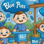 Blue puns