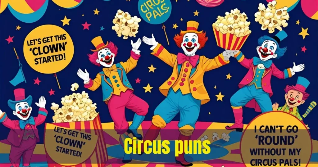 Circus puns