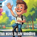 fun ways to say goodbye