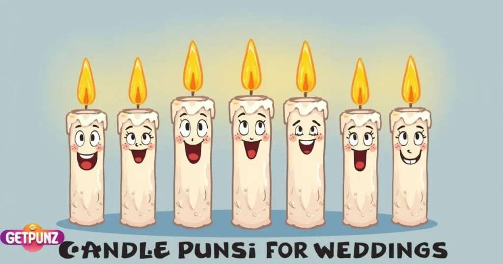 Candle Puns for Wedding