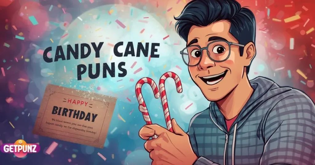 Candy Cane Puns for Birthday