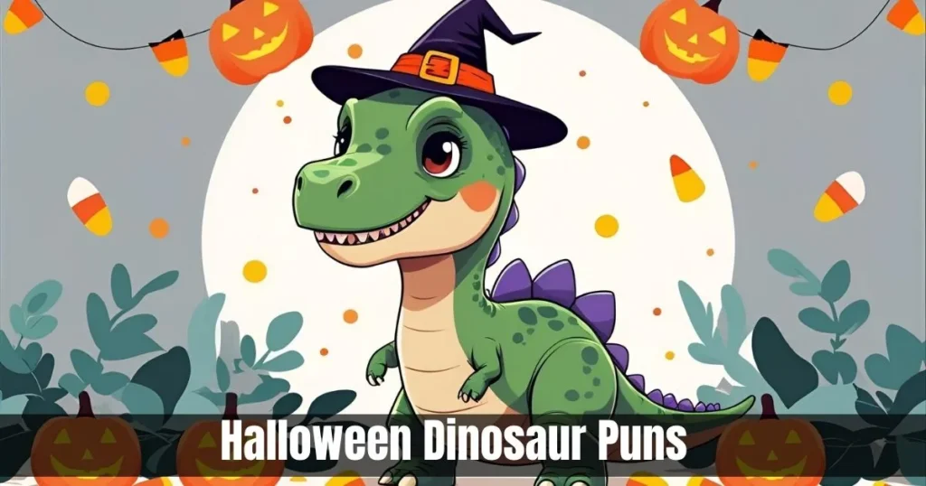 Halloween Dinosaur Puns