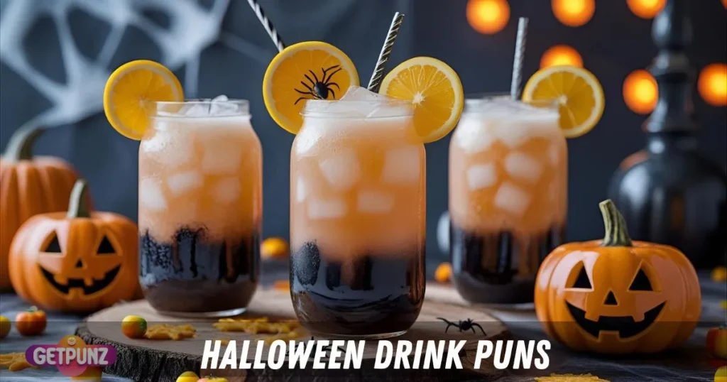 Halloween Drink Puns