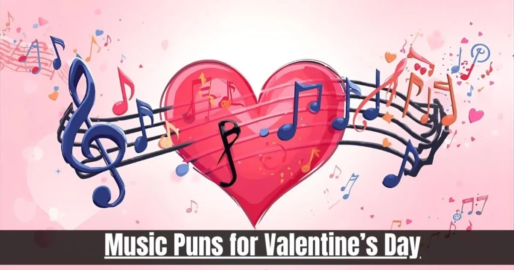Music Puns Valentine’s Day