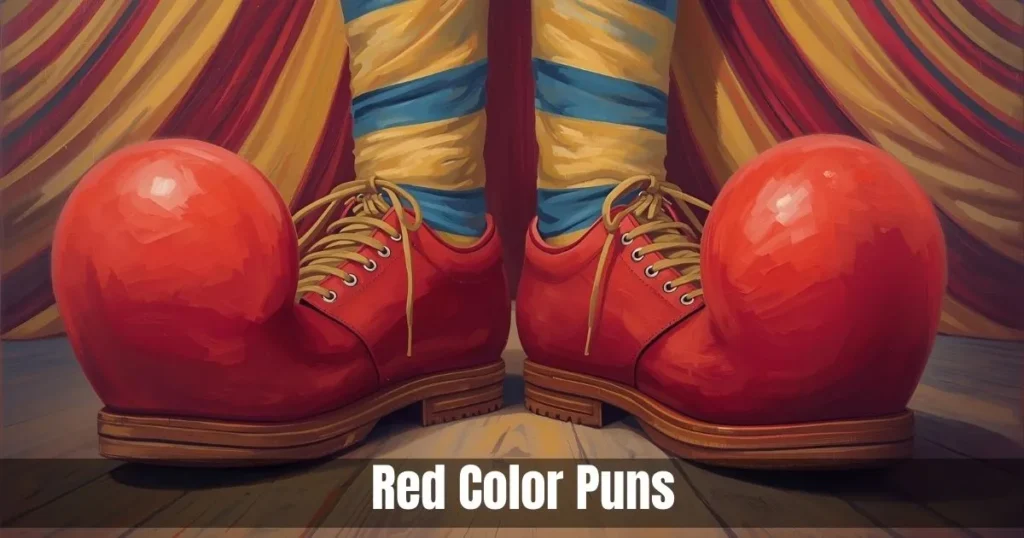 Red Color Puns