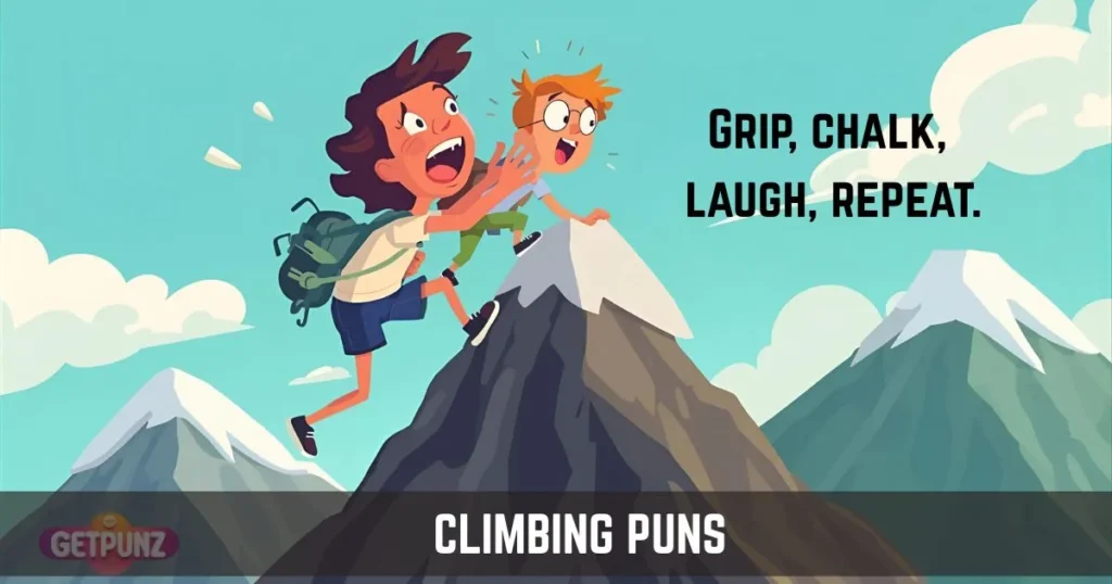 Climbing Puns