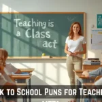Back to School Puns for Teachers