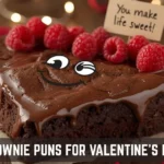Brownie Puns for Valentine's Day