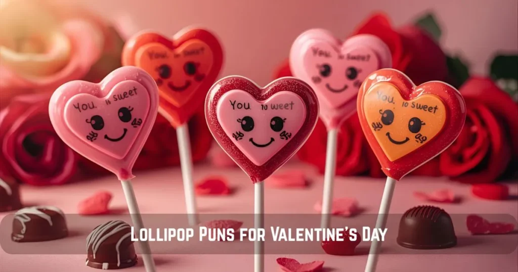 Lollipop Puns for Valentines Day