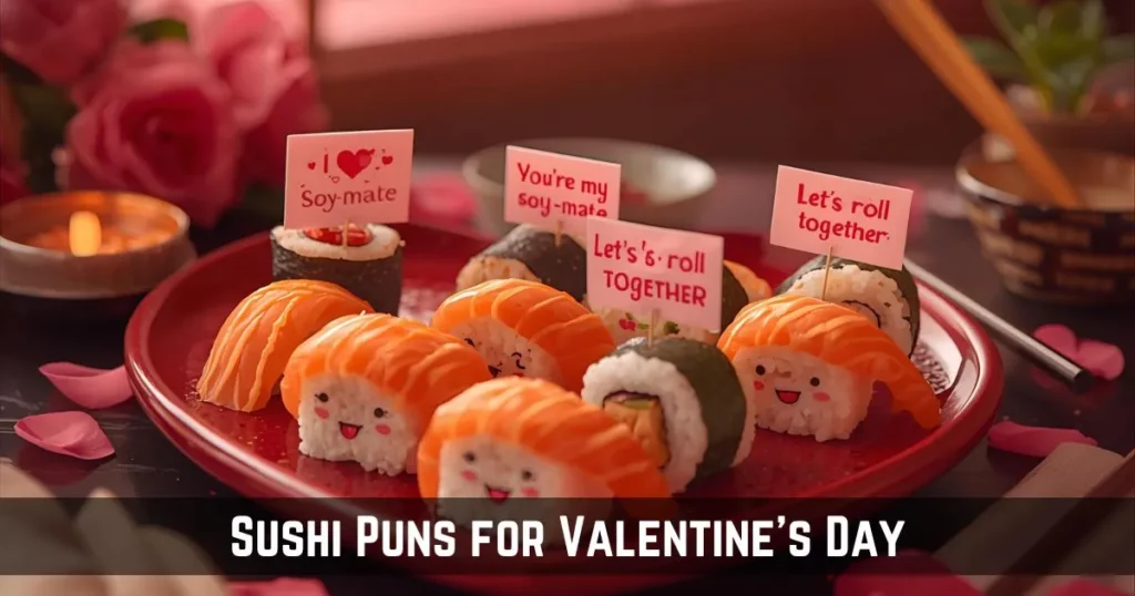 Sushi Puns for Valentine’s Day