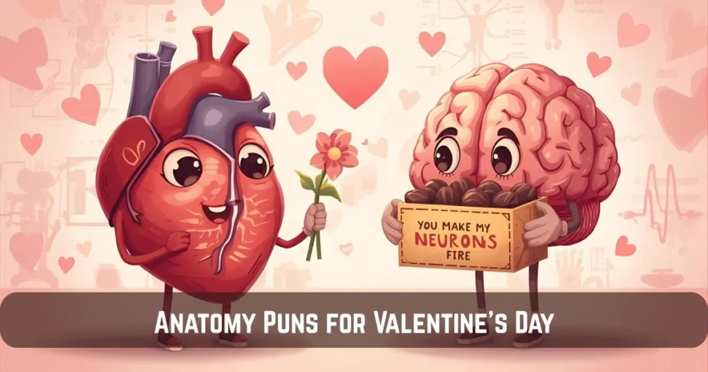 Anatomy Puns for Valentines Day