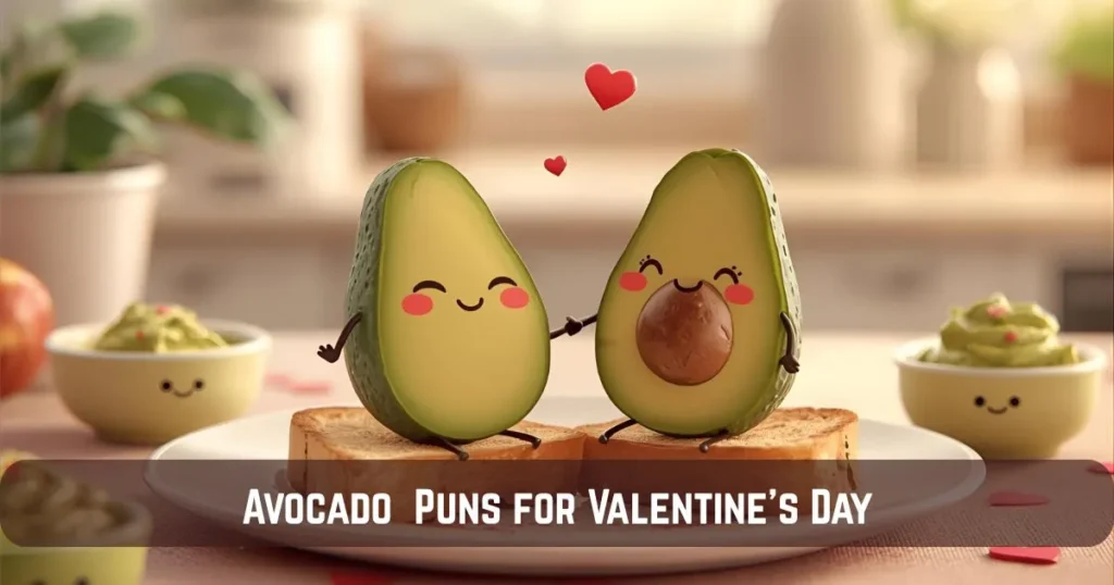 Avocado Puns for Valentine’s Day