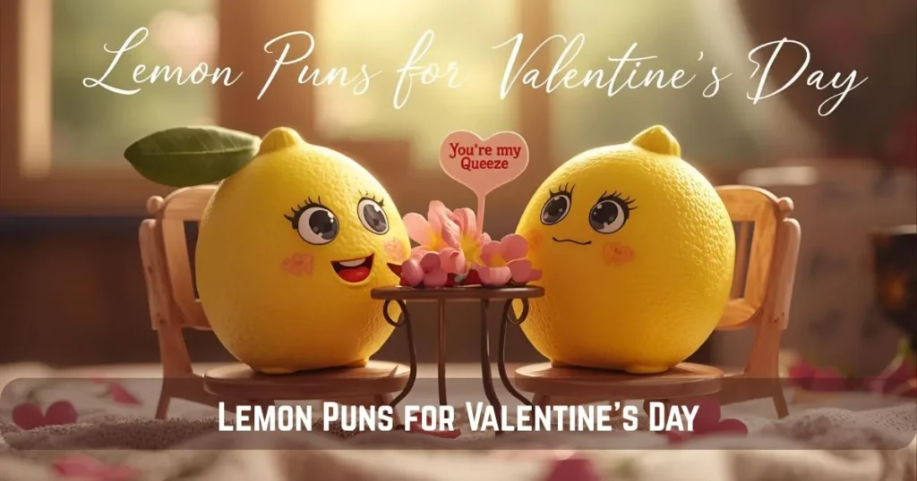 Lemon Puns for Valentines Day