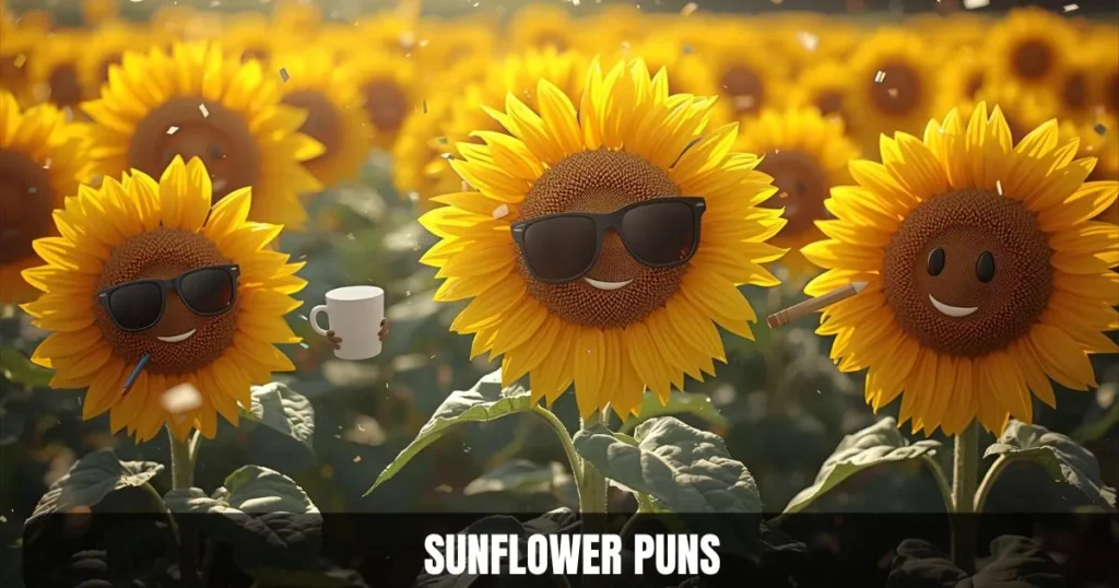 Sunflower Puns