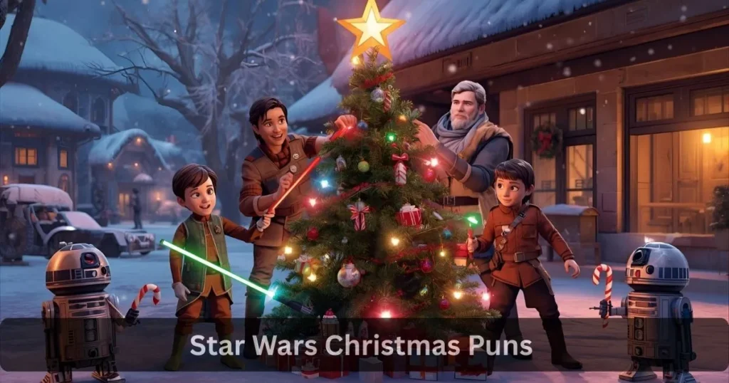 Star Wars Christmas Puns